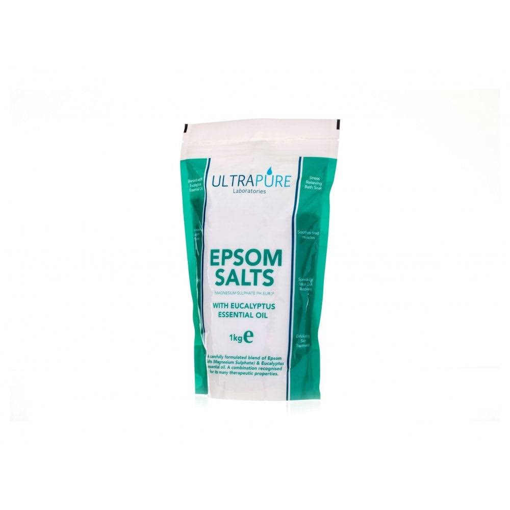 Ultra Pure Epsom Salts with Eucalyptus Essential Oil 1kg