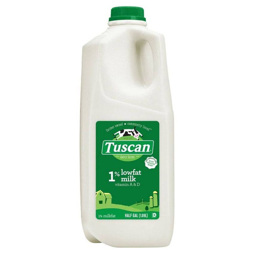 Tuscan Milk, 1% Lowfat - half gal (1.89 l)