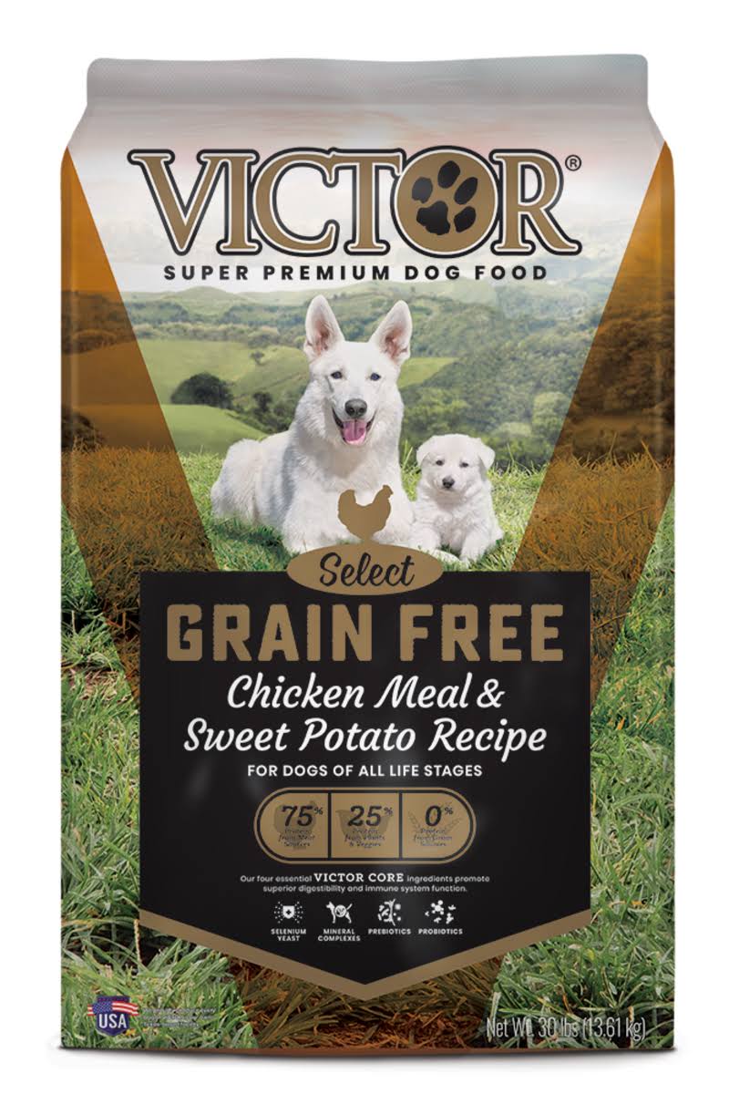 Victor Grain-Free Chicken Meal and Sweet Potato Dog Food - 30lb