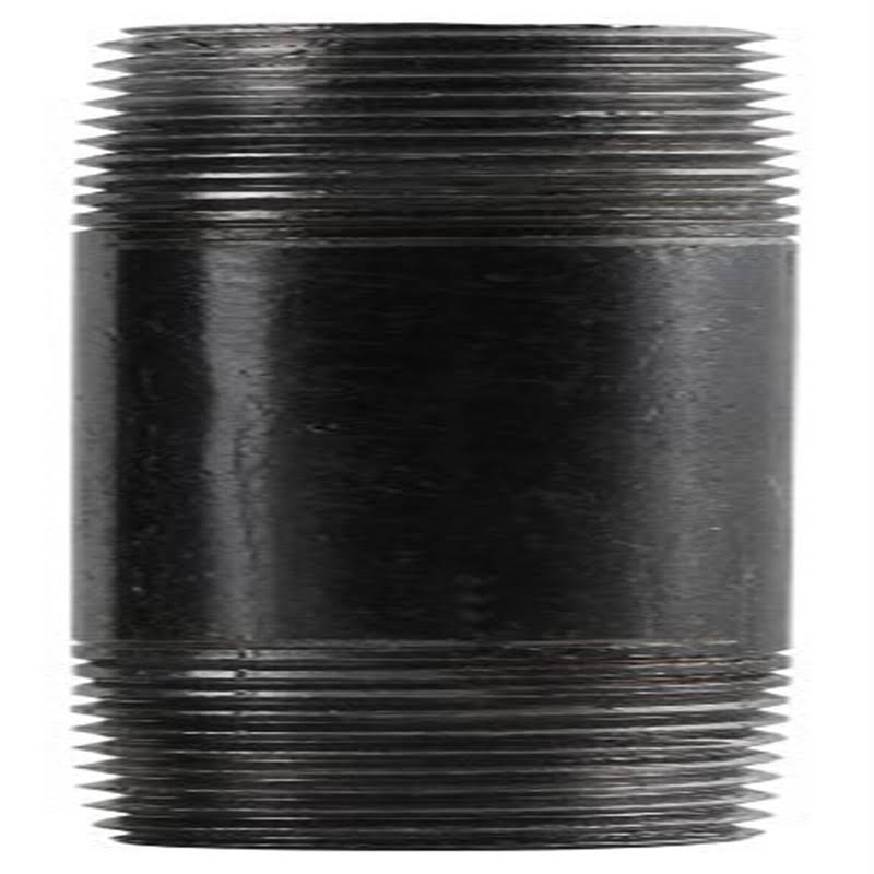 LDR 300 114X512 Black Pipe Nipple, 3.2cm x 14cm | Garage
