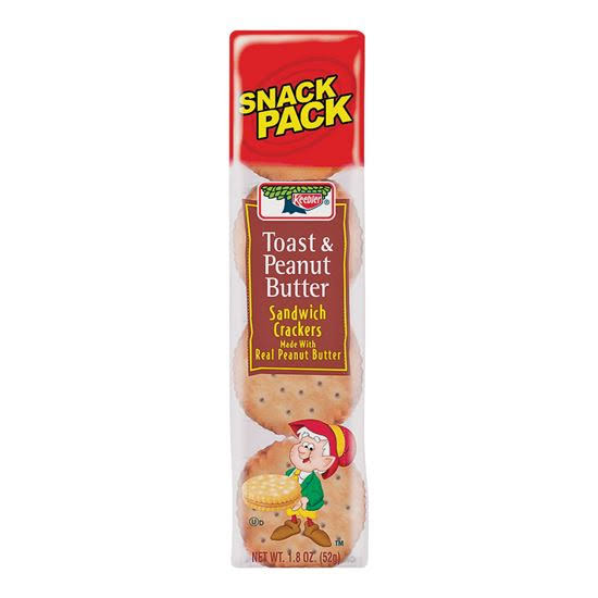 Keebler Sandwich Crackers - Toast & Peanut Butter