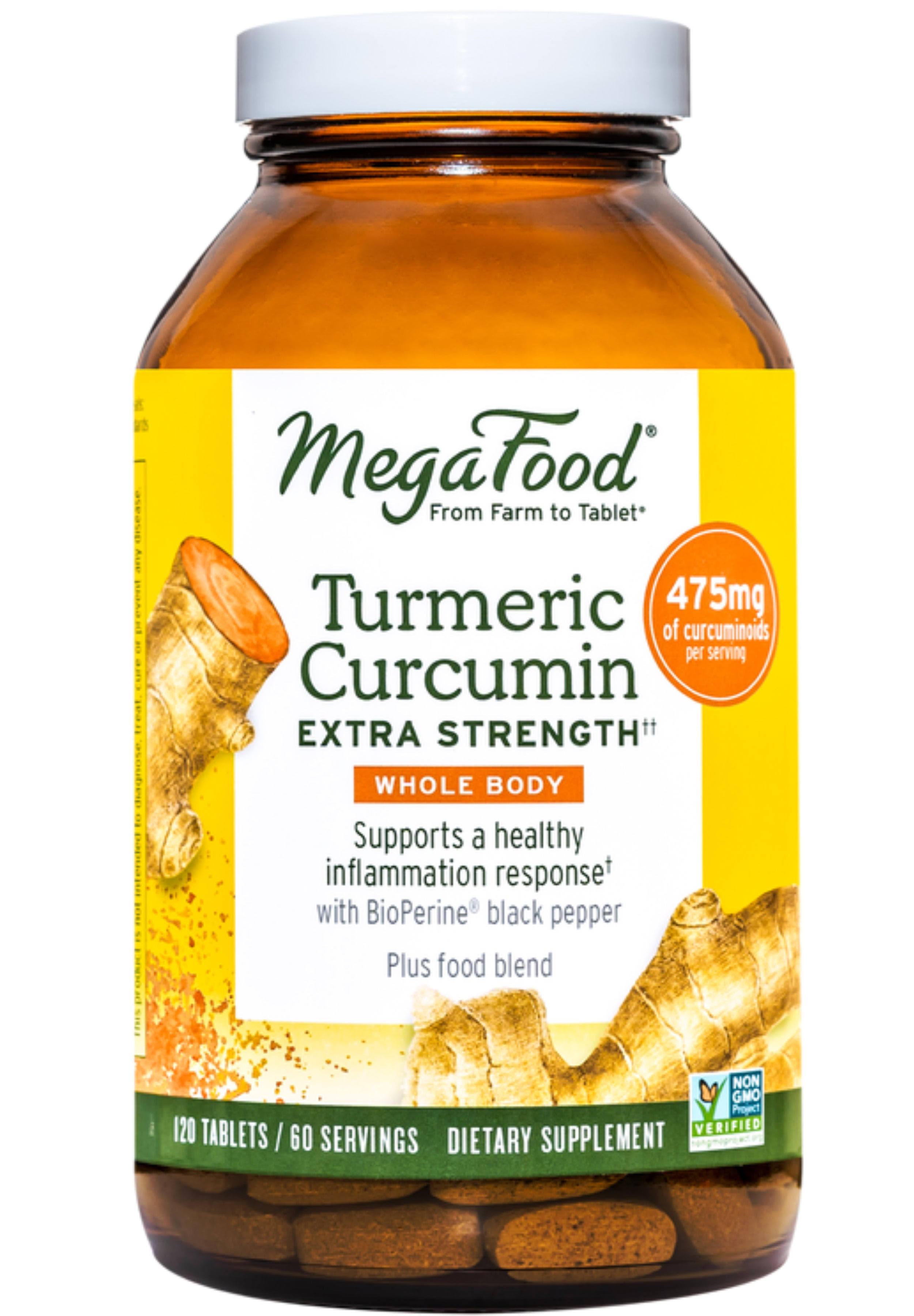 MegaFood Turmeric Strength for Whole Body