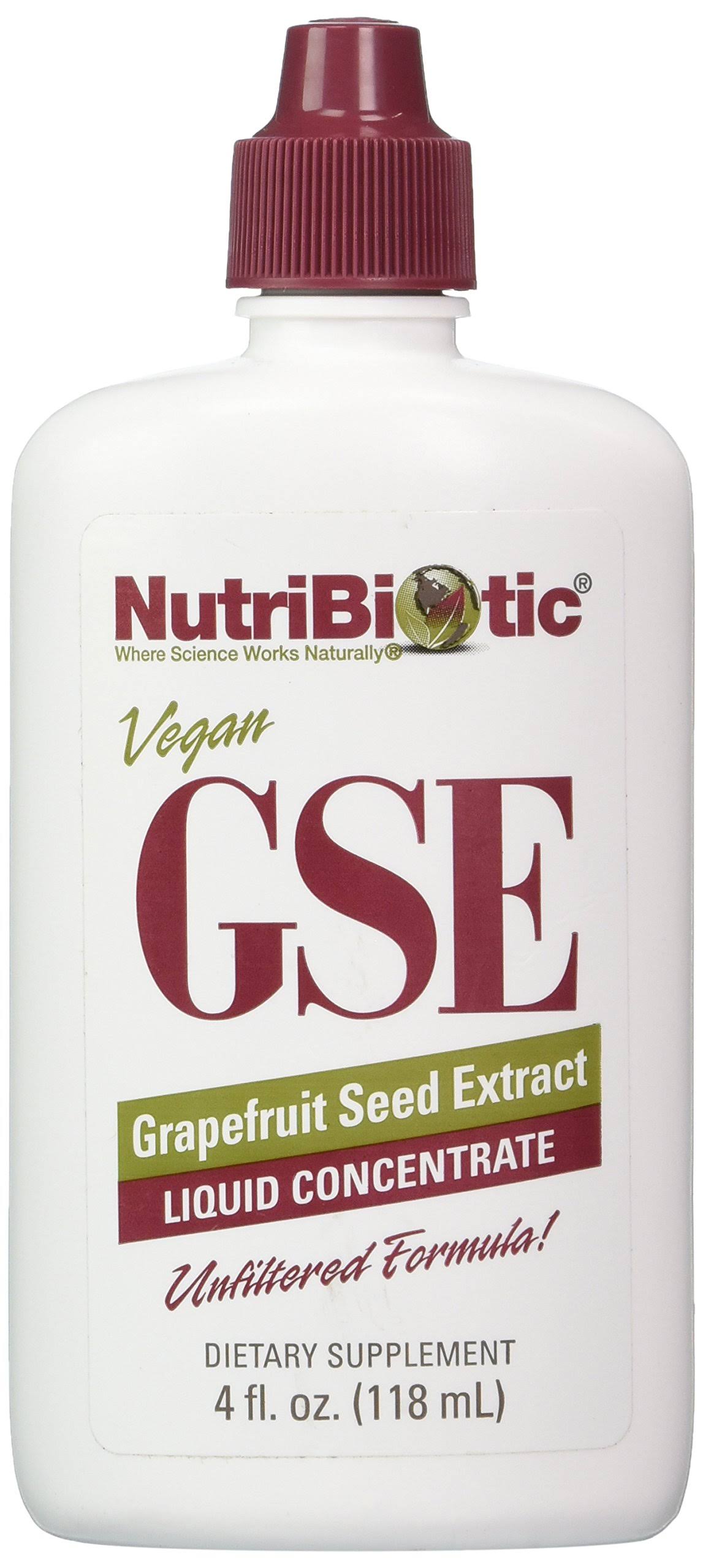NutriBiotic GSE Liquid Concentrate Grapefruit Seed Extract