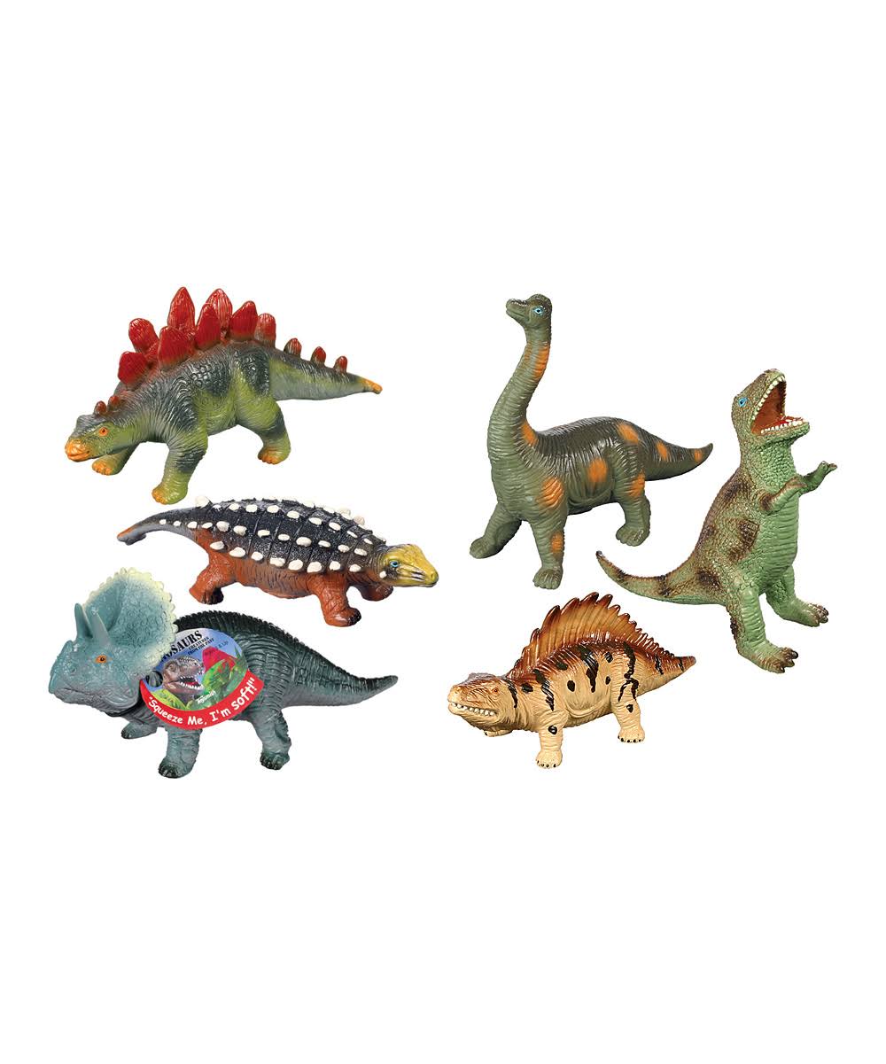 Toysmith Small Squeezable Dino Toy