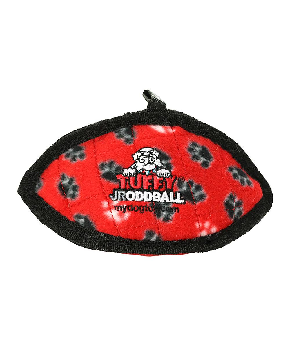 Dog Toy - Tuffy Jr Odd Ball Red Paw