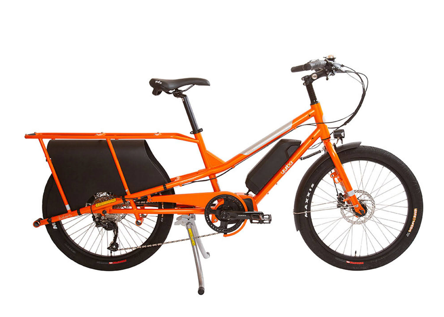 Yuba Kombi E5 Compact Cargo Bike Orange / O/S