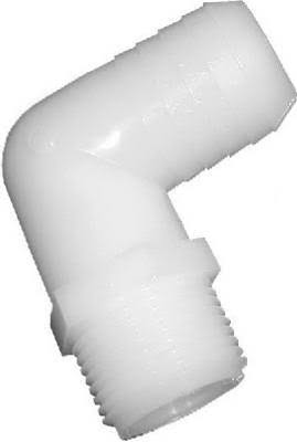 Anderson Metal Hose To Pipe Elbow - Nylon, 90 Degrees