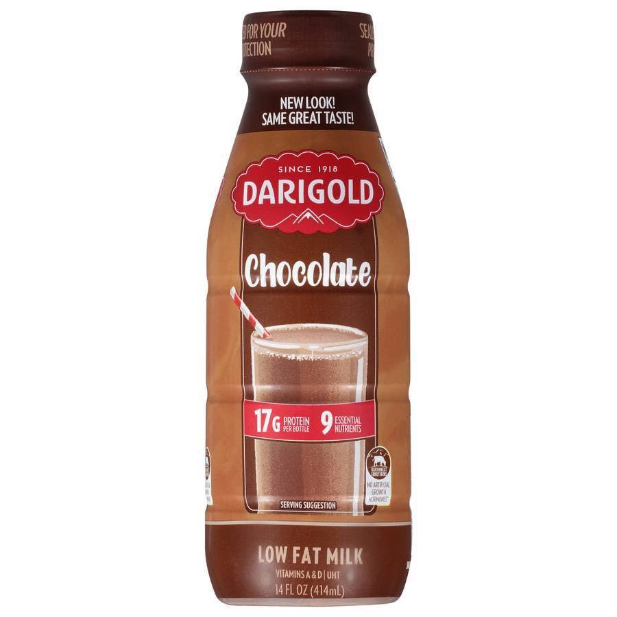 Darigold Milk, Low Fat, Chocolate - 14 fl oz