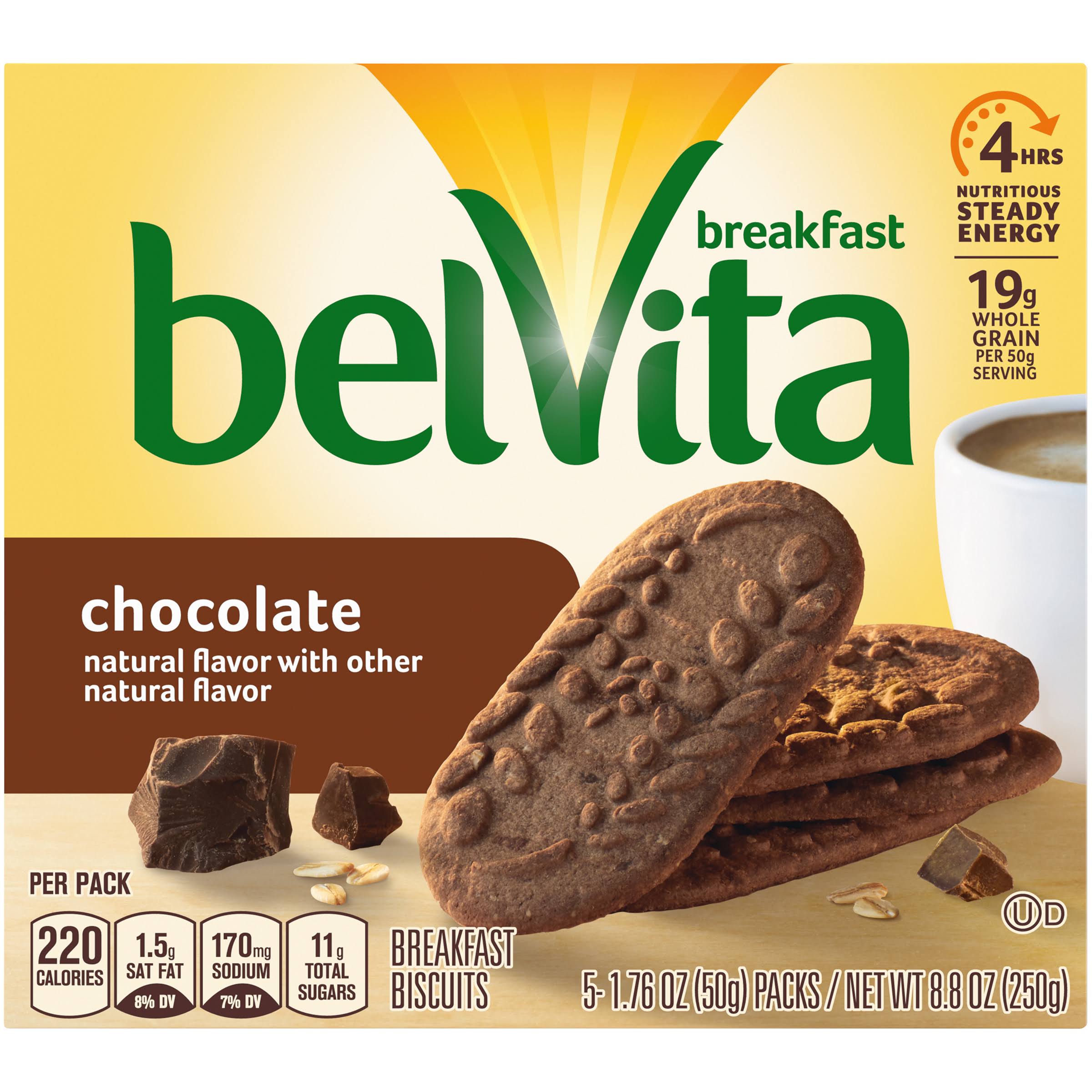 Belvita Breakfast Chocolate Cookies - 5 Packs
