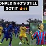 Video: Pogba pays tribute to Ronaldinho after Beautiful Game appearance - Football Italia
