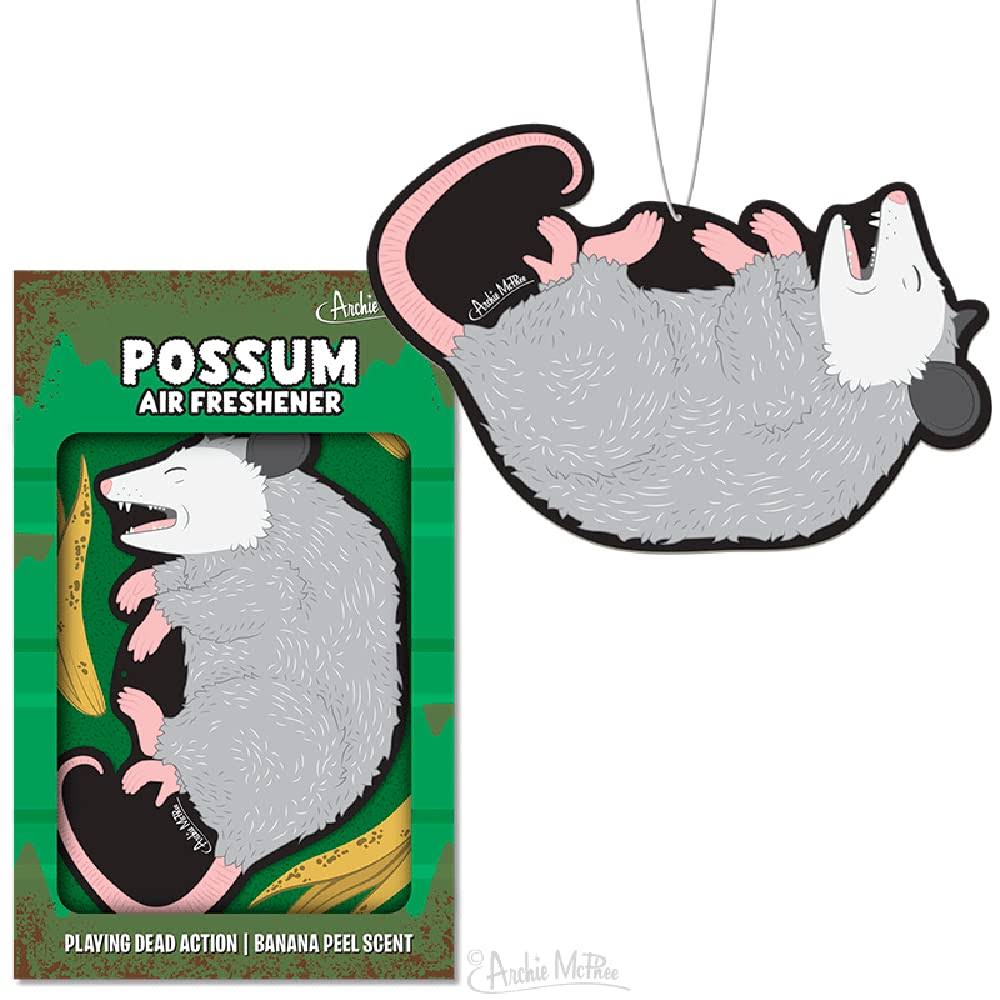 Possum Air Freshener in Banana Peel Scent