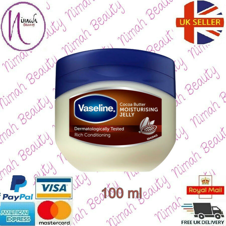 Vaseline Cocoa Butter Rich Conditioning Moisturising Jelly, 100ml