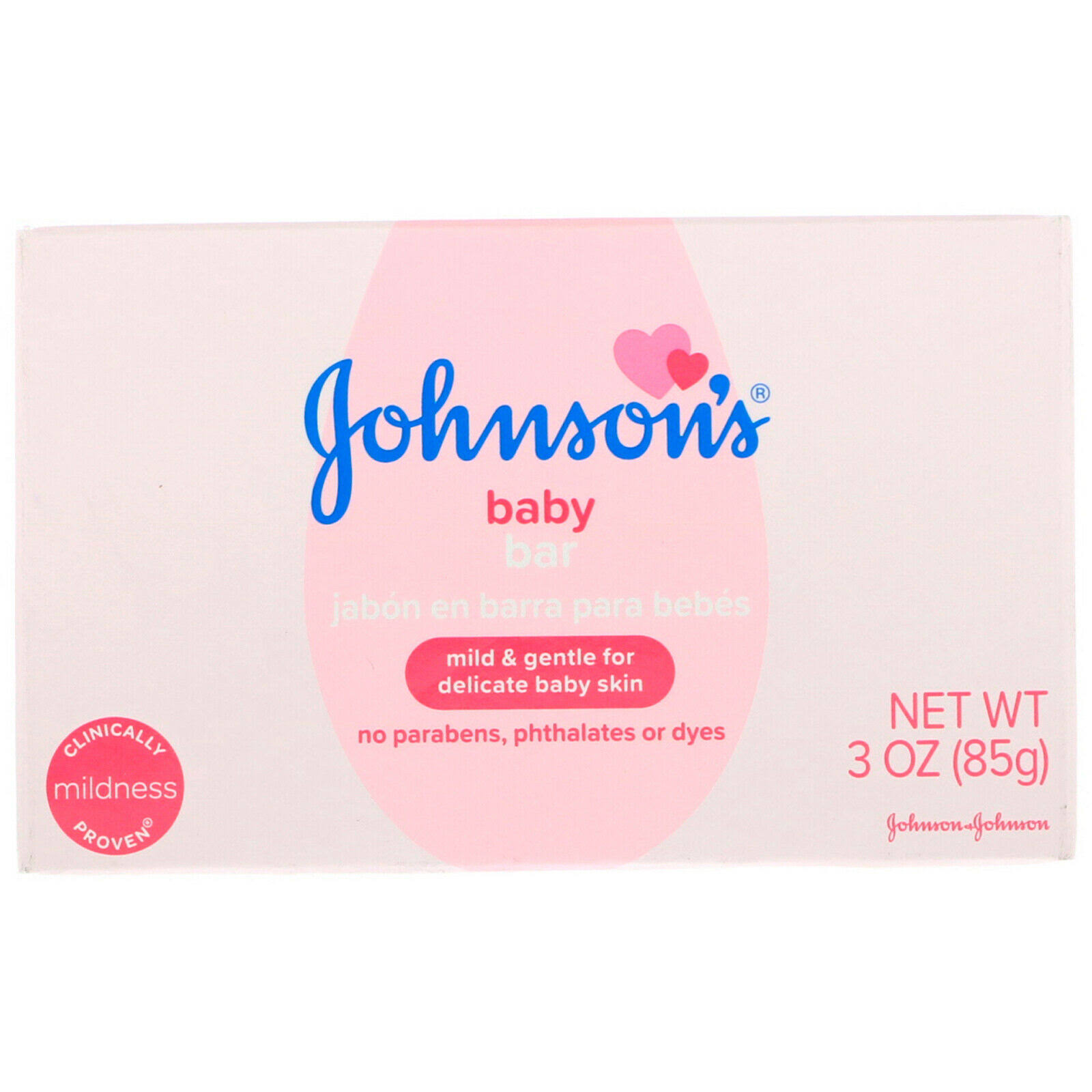 Johnson's Baby Bar Soap - 85g