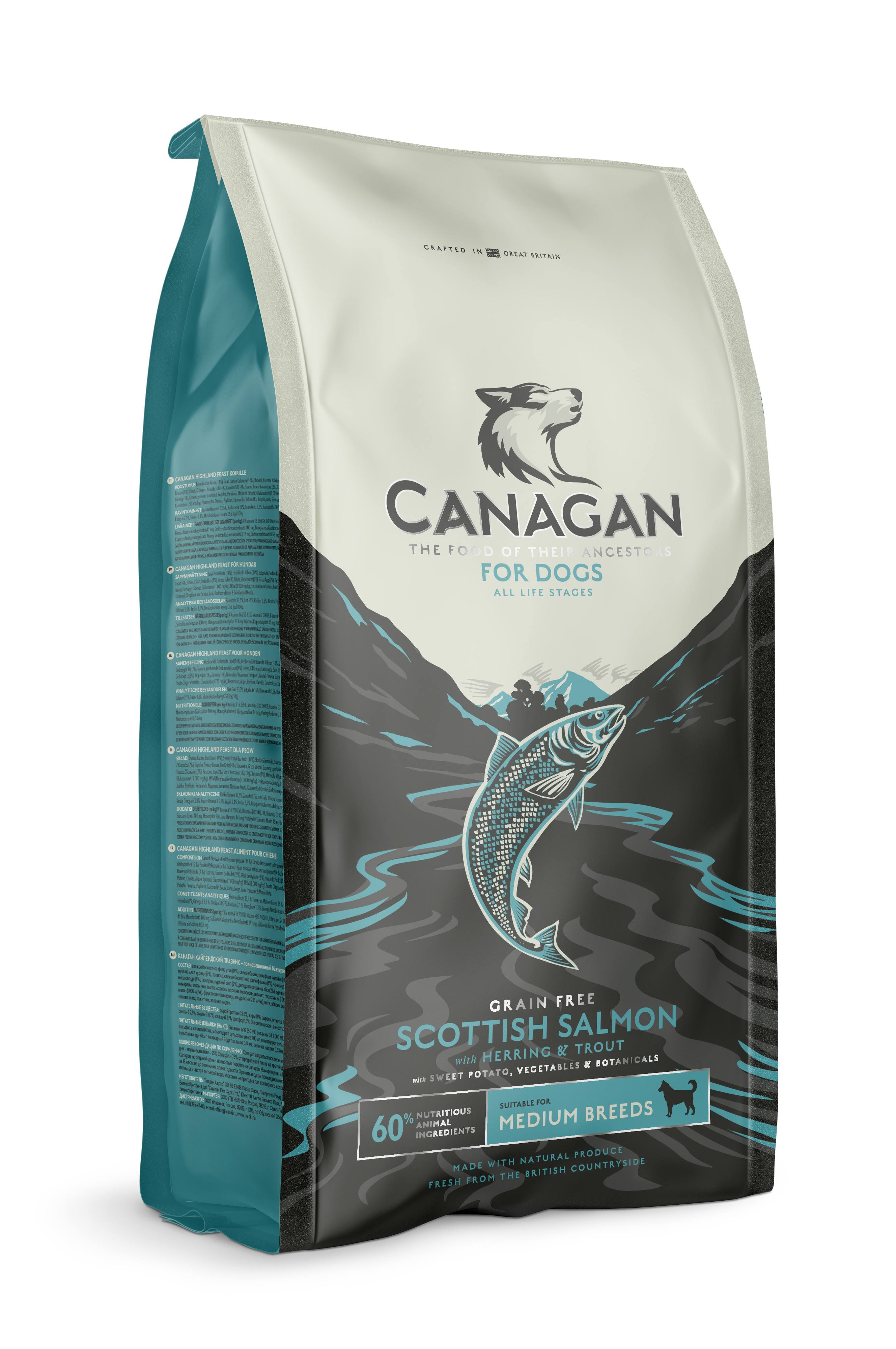 Canagan Grain Free Scottish Salmon With Herring Trout - 2kgs