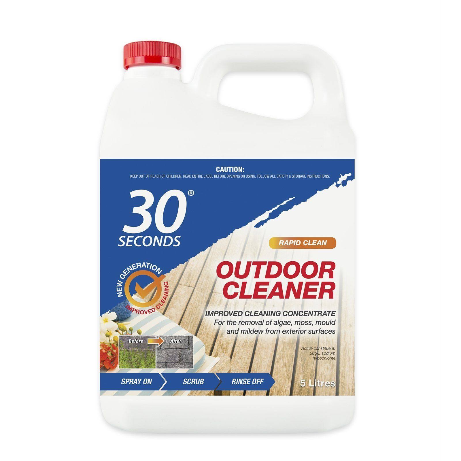 30 Seconds Outdoor Cleaner Concentrate - 3.78l