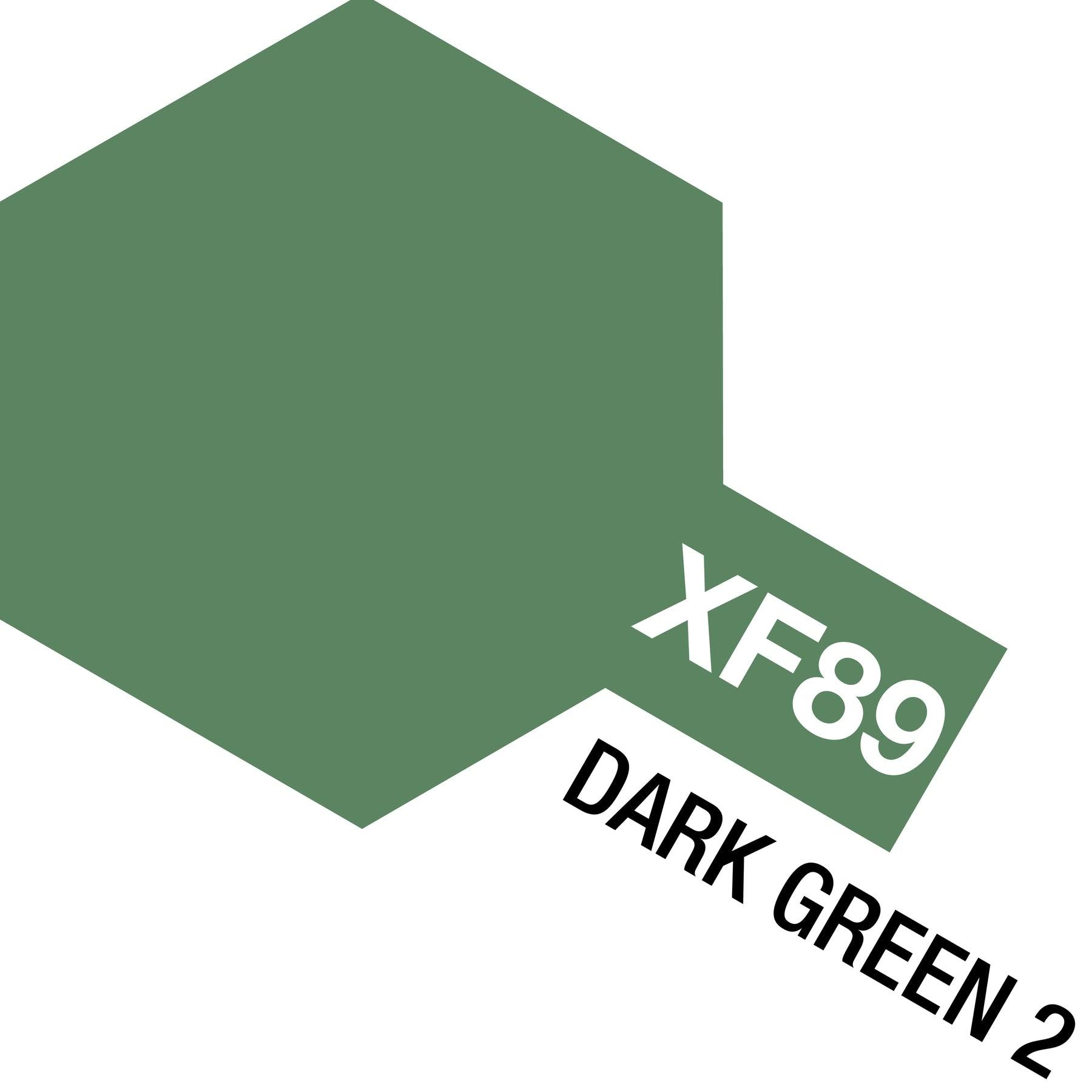 Tamiya Acrylic Mini XF-89 Dark Green 2 (10ml)