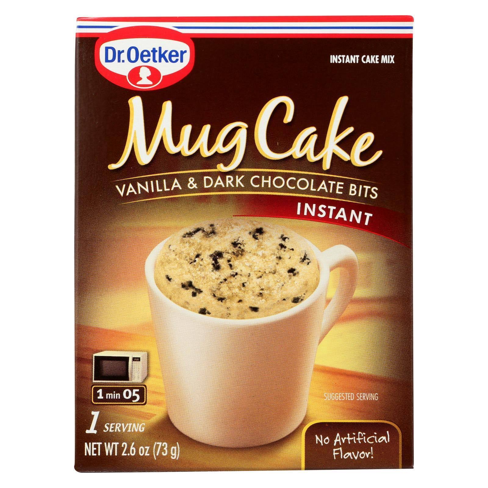 Dr Oetker Mug Cake - French Vanilla and Chocolate Bits, 73g
