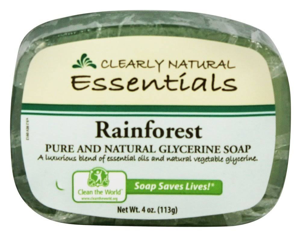 Clearly Natural Glycerine Soap - Rainforest