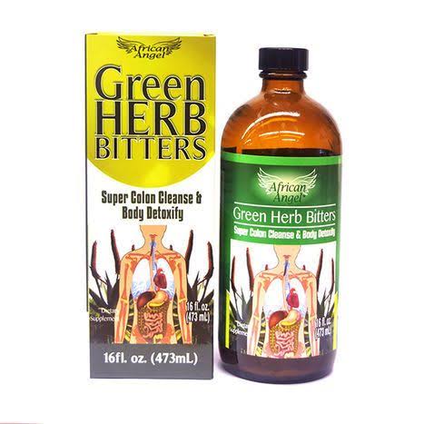 Green Herb Bitters Super Colon Cleanse and Body Detoxify - 16 Ounces - Campo Bello Fresh Market - Delivered by Mercato