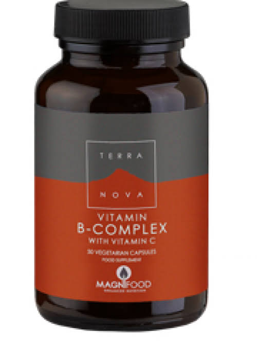 Terra Nova Vitamin B-Complex With Vitamin C Food Suplement - 50 Capsules