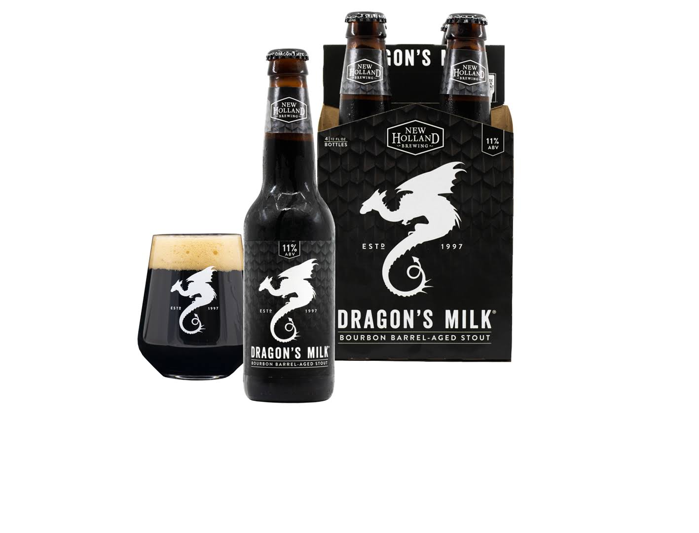 Dragon's Milk Stout Bourbon Barrel Stout - x4