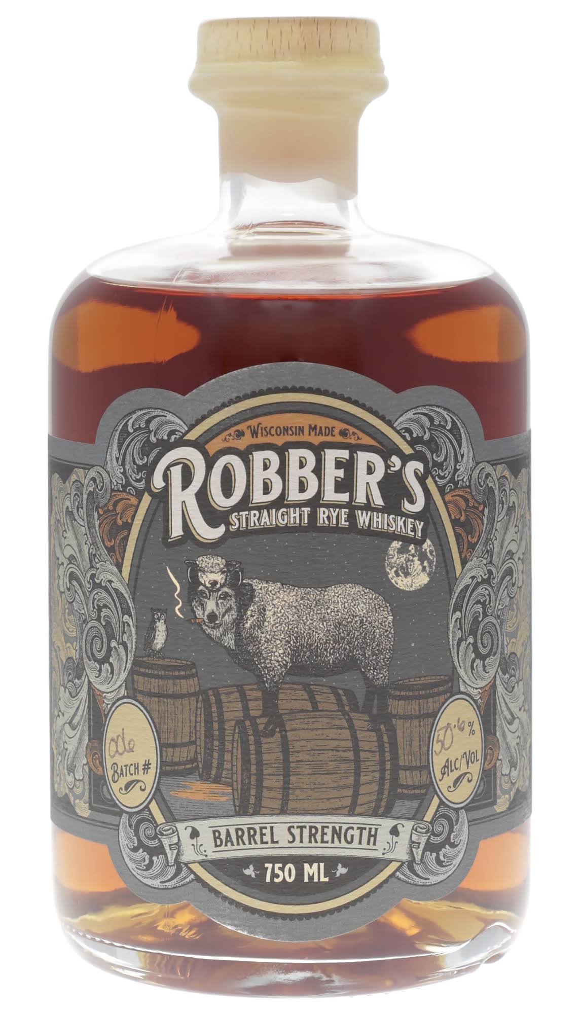 La Crosse Distilling Co. Robber's Straight Rye Whiskey - 750 ml