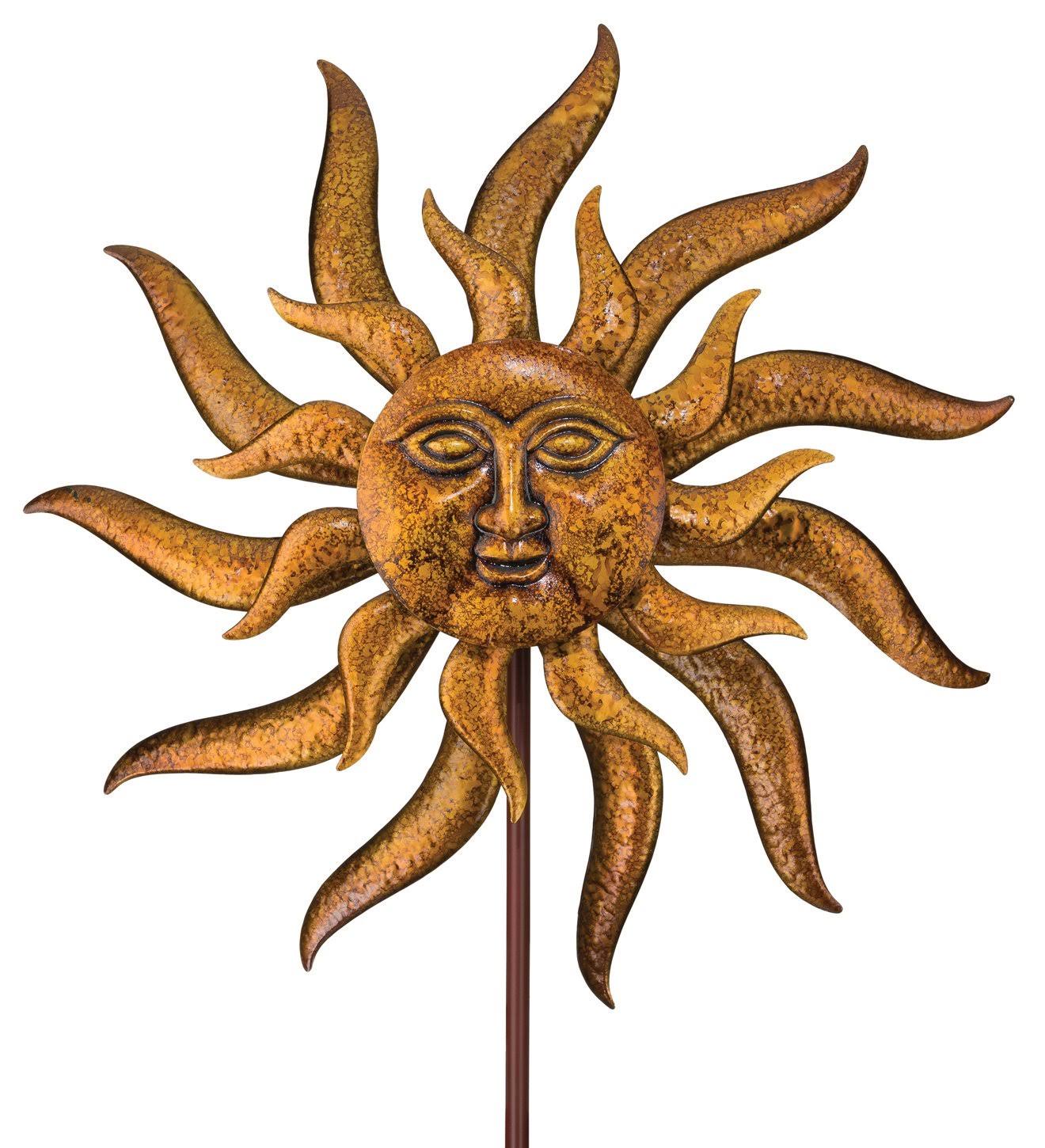 Regal Art & Gift Sun Face - Kinetic Stake - 32"