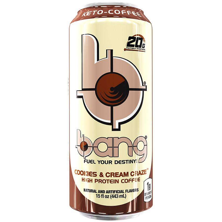 Bang Keto Coffee-Cookies & Cream Cookies & Cream by VPX Sports Nutrition
