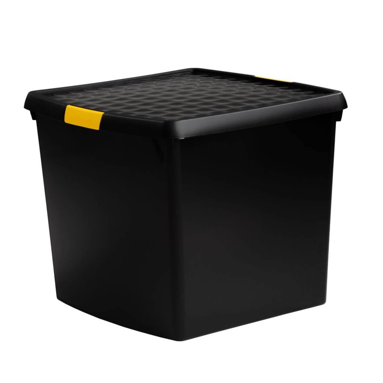 Wham 37Litre Plastic Clip Storage Box with Lid