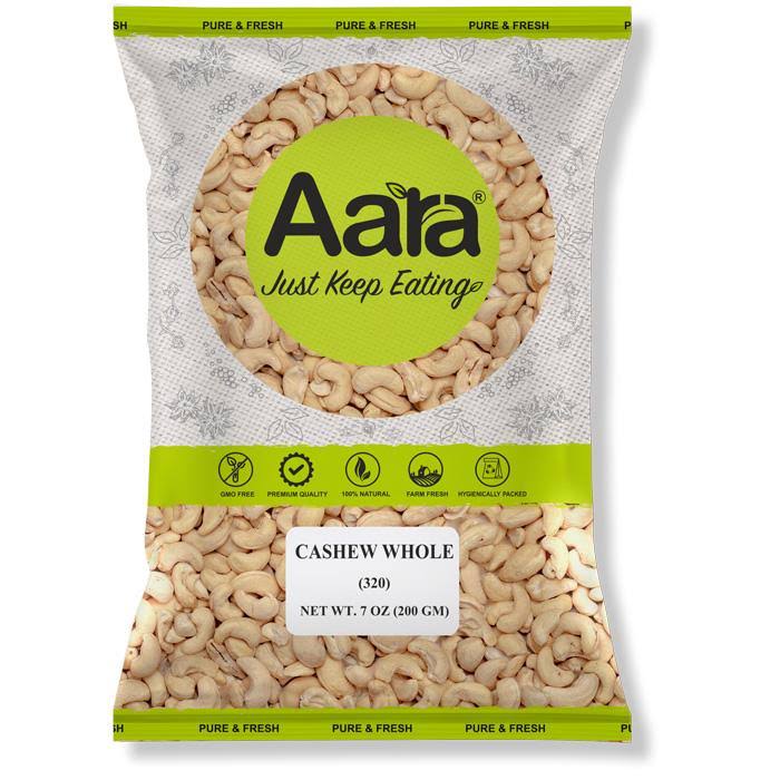Shop Online Aara Cashew Whole Products and Get Discounted Rate | Buniyaa.com 14 oz