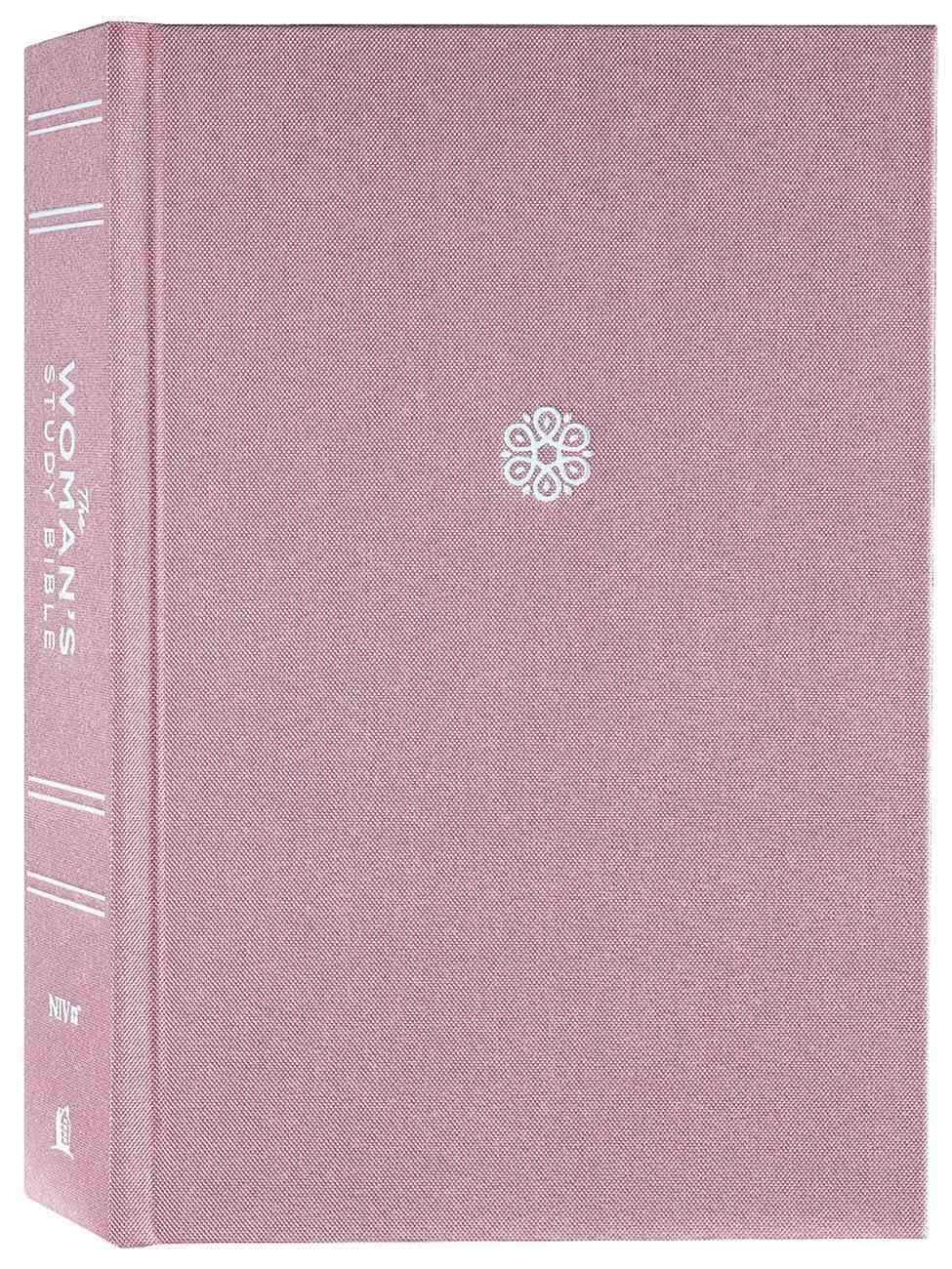NIV, The Woman's Study Bible, Cloth Over Board, Pink, Full-color, Red Letter