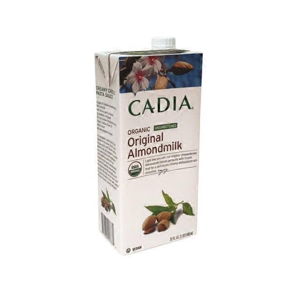 Cadia Original Unsweetened Organic Almondmilk - 32 fl oz