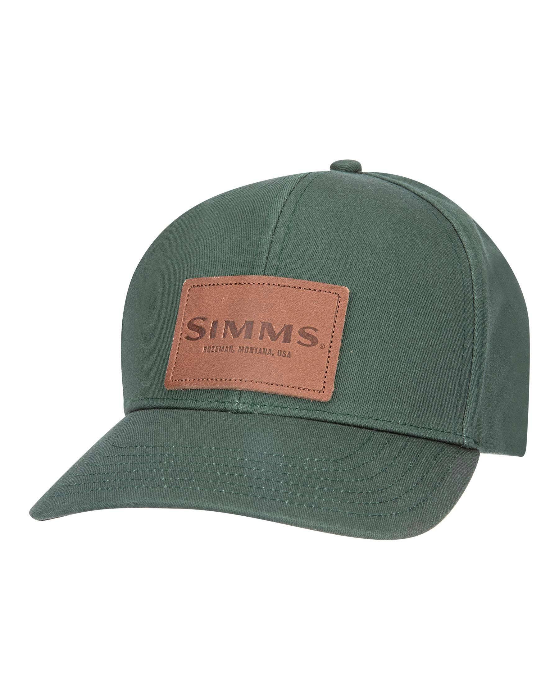 Simms Leather Patch Cap - Foliage