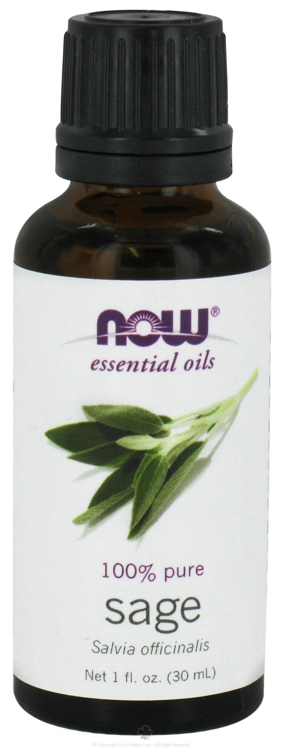 Now Essential Oils - Sage, 30ml