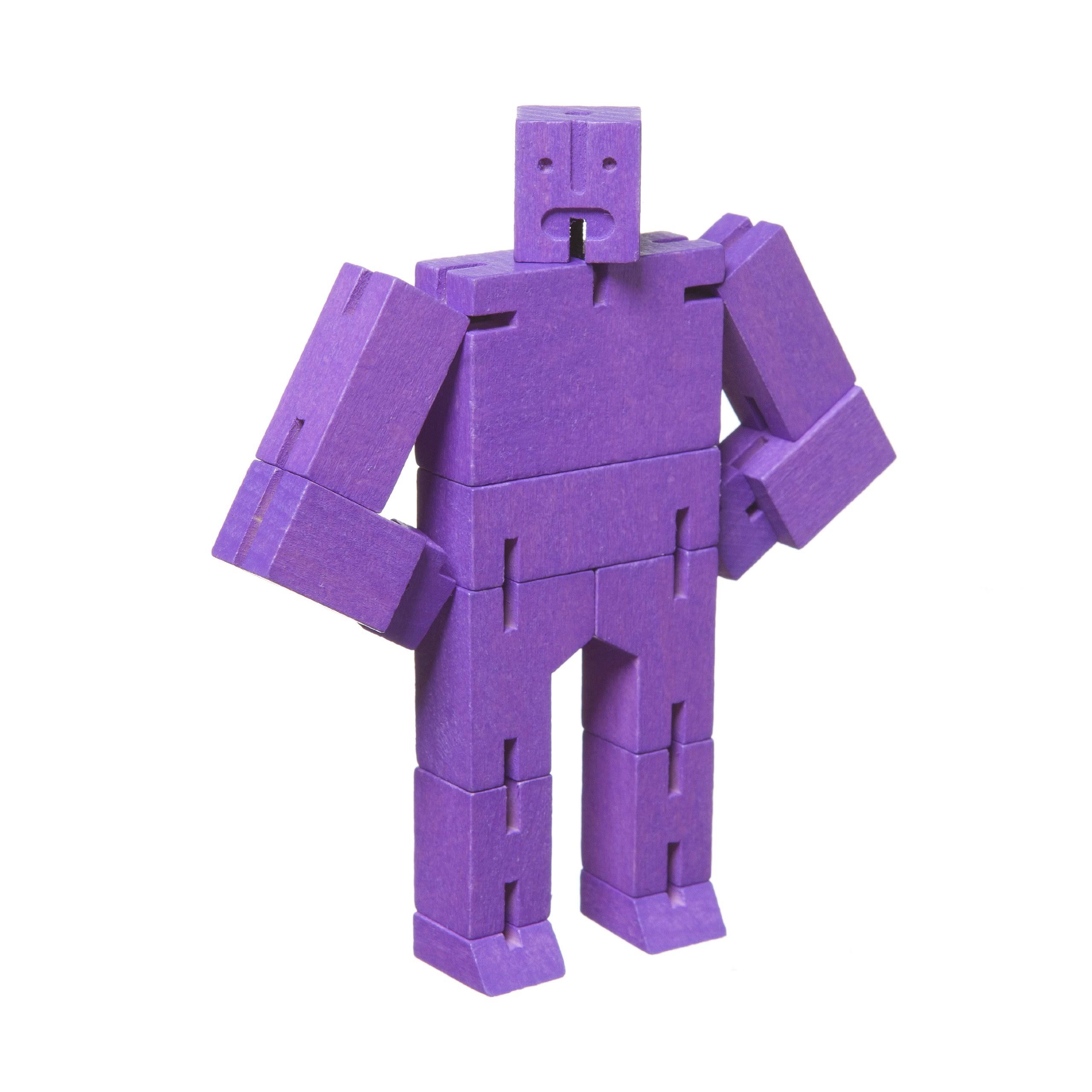 Areaware Micro Cubebot Brain Teaser Puzzle - Purple