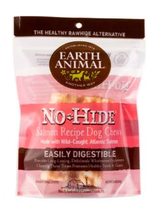 Earth Animal 4 in No-Hide Salmon Chew for Dogs