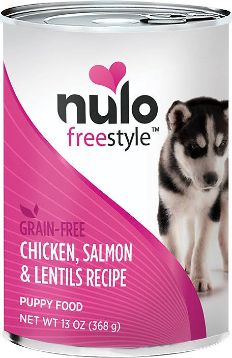 Nulo Freestyle Wet Dog - Puppy Chicken/Salmon/Lentils 13oz
