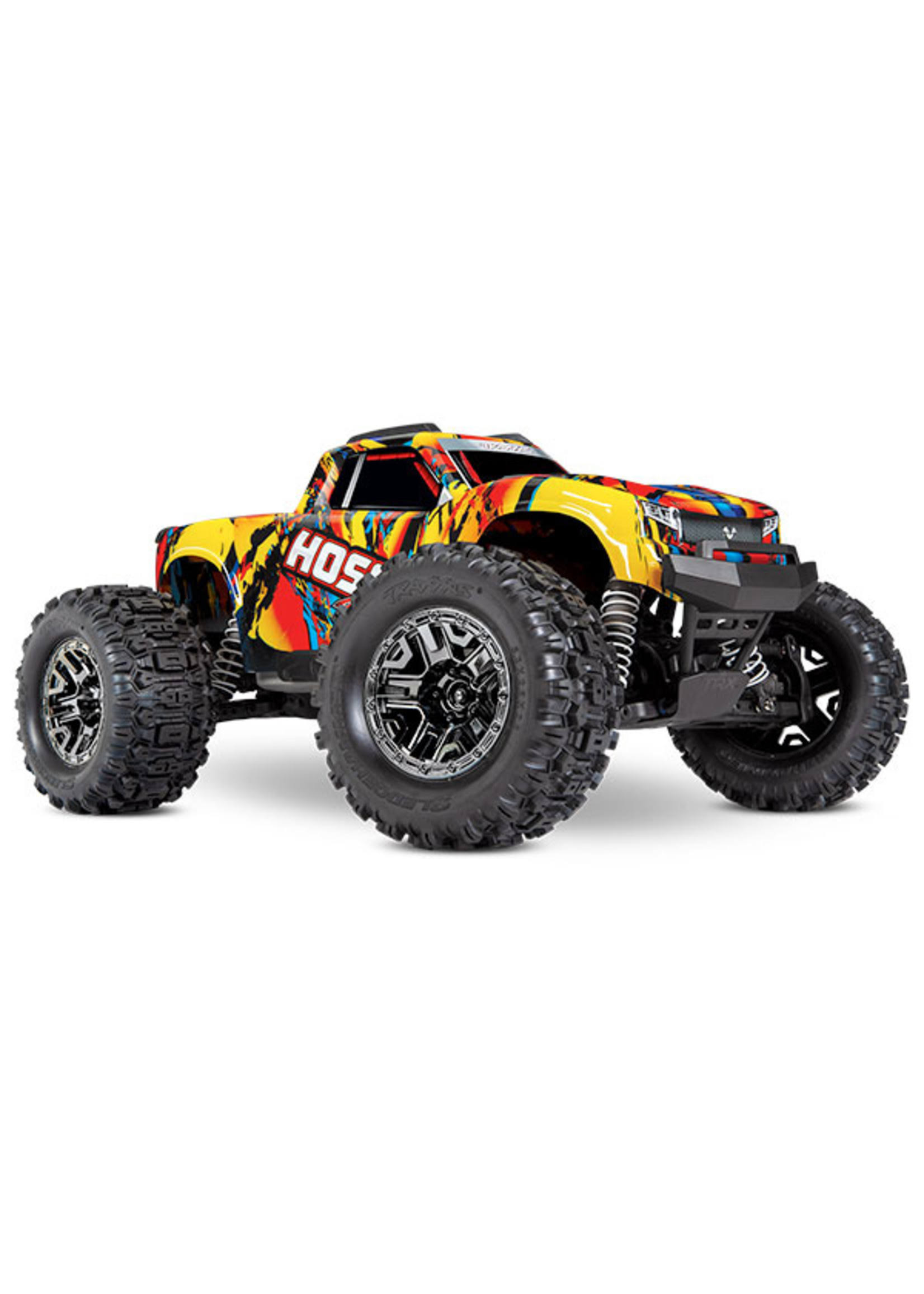 Traxxas Hoss 4X4 VXL 1/10 Scale 4WD Brushless Electric Monster Truck Yellow