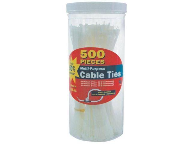 Gardner Bender Cable Tie - 500pcs