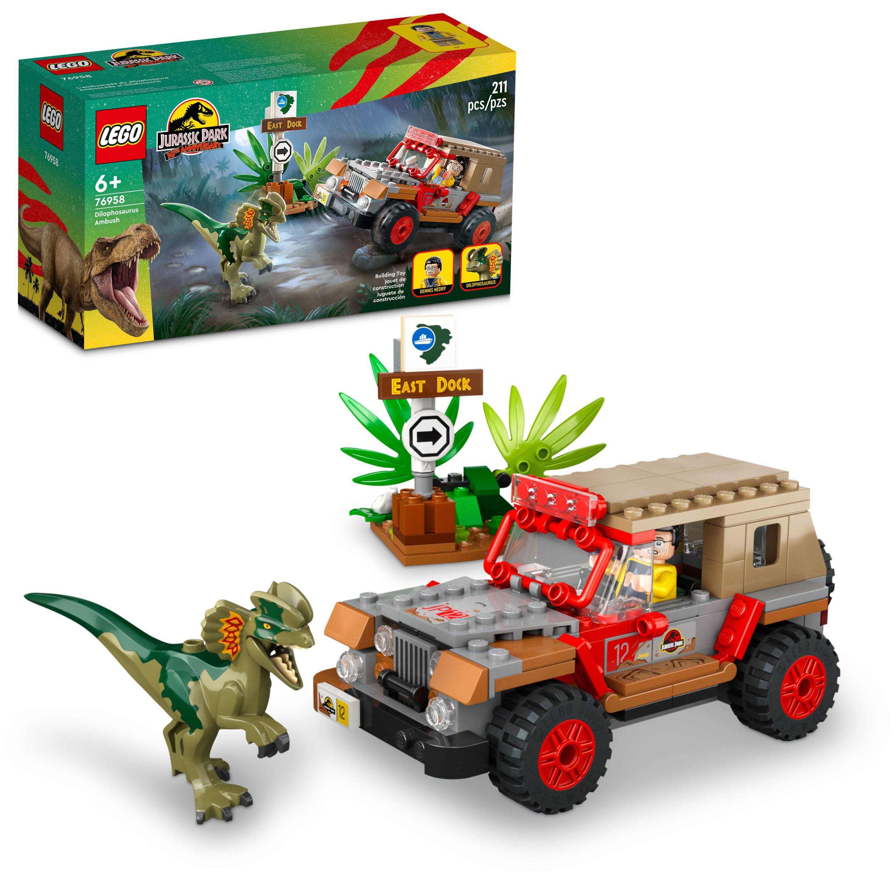 Lego 76958 - Jurassic Park Dilophosaurus Ambush