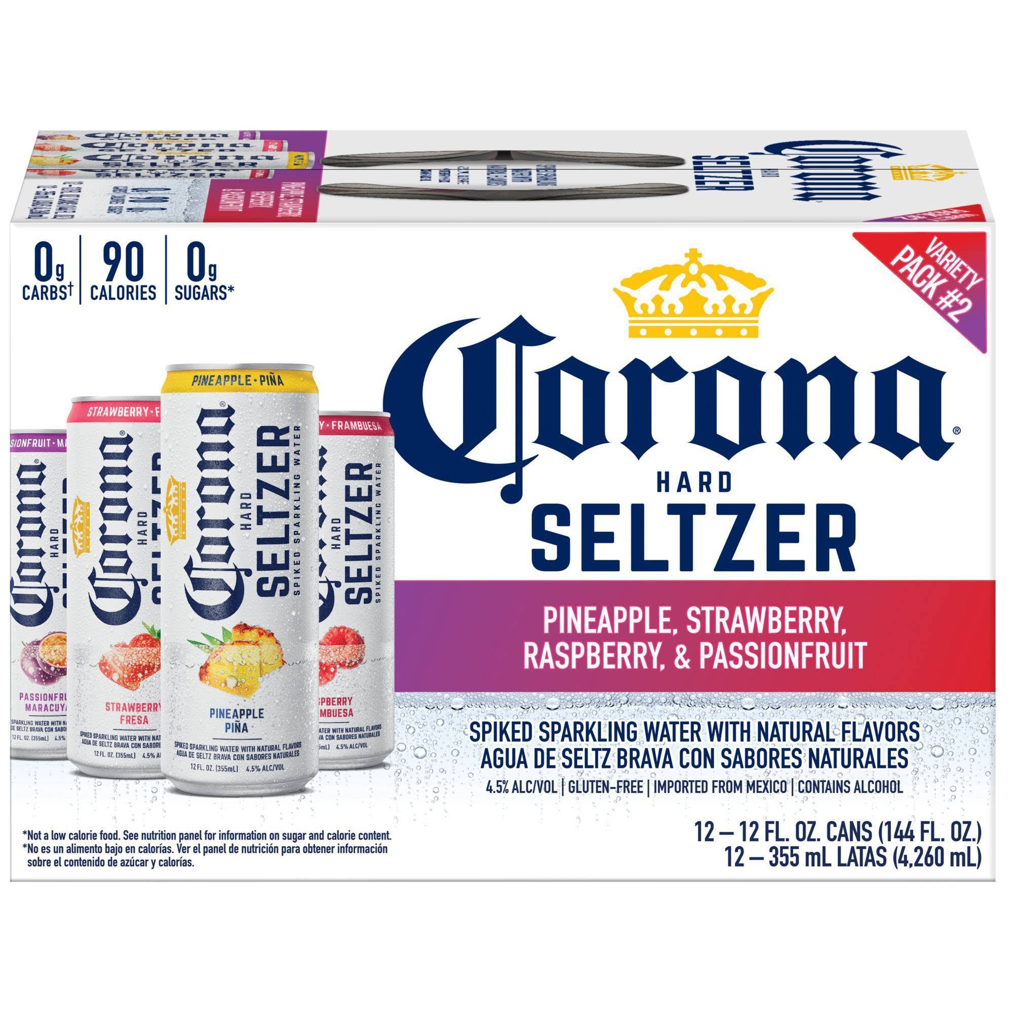 Corona Hard Seltzer, Berry, Mix Pack - 12 pack, 12 fl oz cans