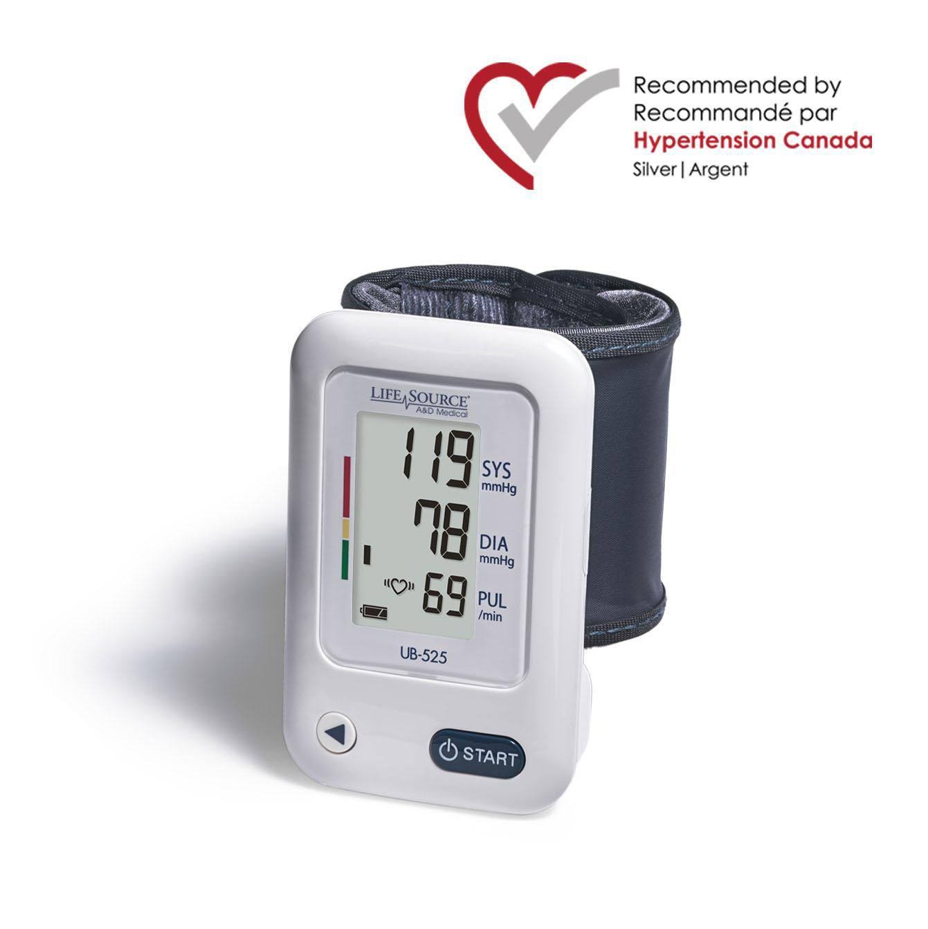 LifeSource Blood Pressure Monitor (for Wrist)