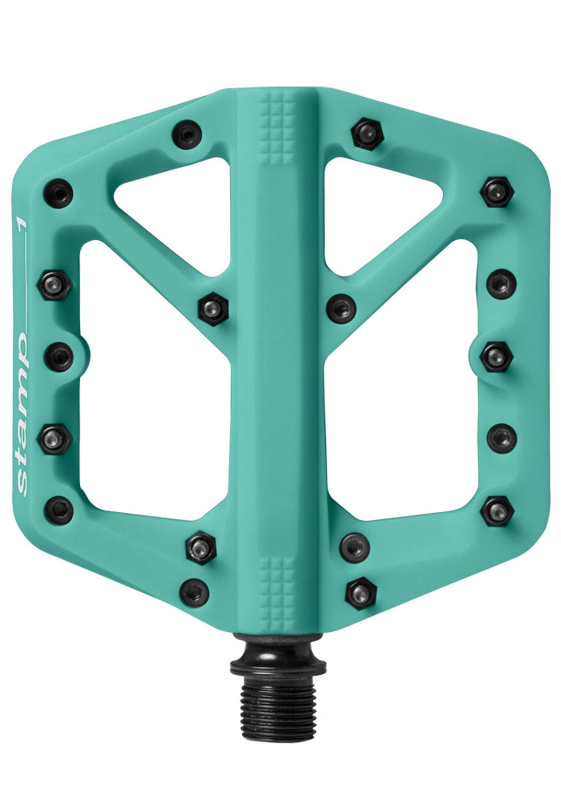 Crank Brothers Pedal Stamp - Turquoise