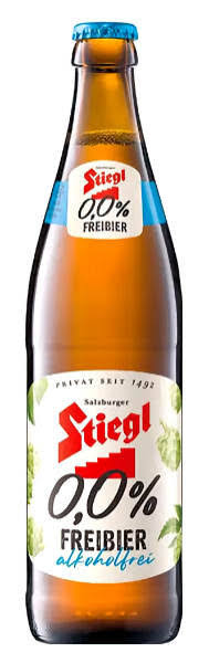 Stieglbrauerei zu Salzburg Beer Stiegl FreiBier Alkoholfrei 500ml
