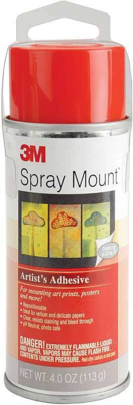 Spray Mount Artist's Adhesive 4oz