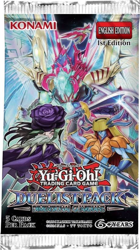 Konami Yu-Gi-Oh Duelist Pack Dimensional Guardians Card