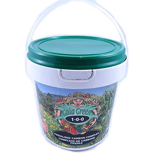 Gaia Green 2kg Fossilized Carbon Complex - Increase Beneficial Microbial Activity in Your Soil, 2kg Reusable Resealable Pail