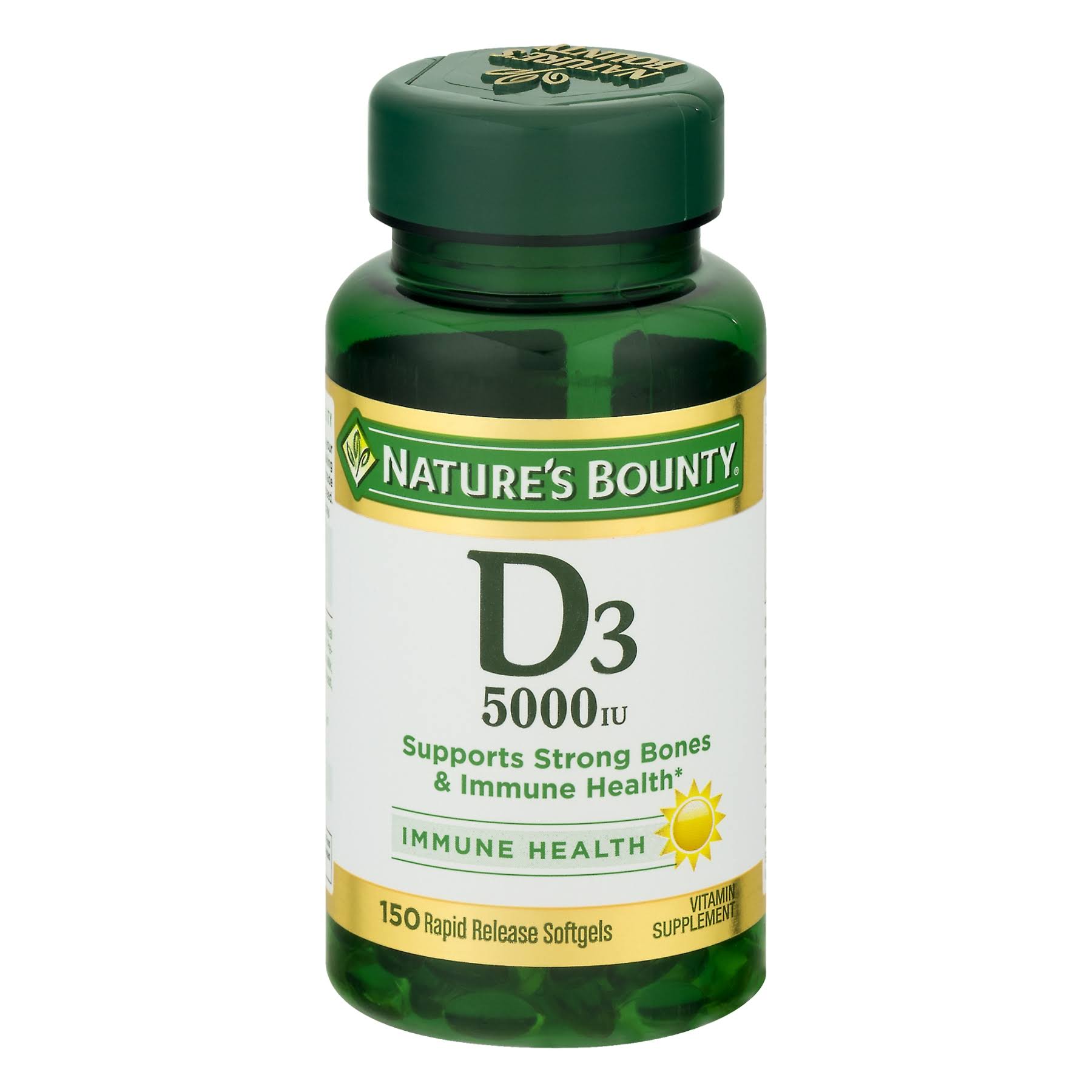 Nature's Bounty Vitamin D3 - 5000iu