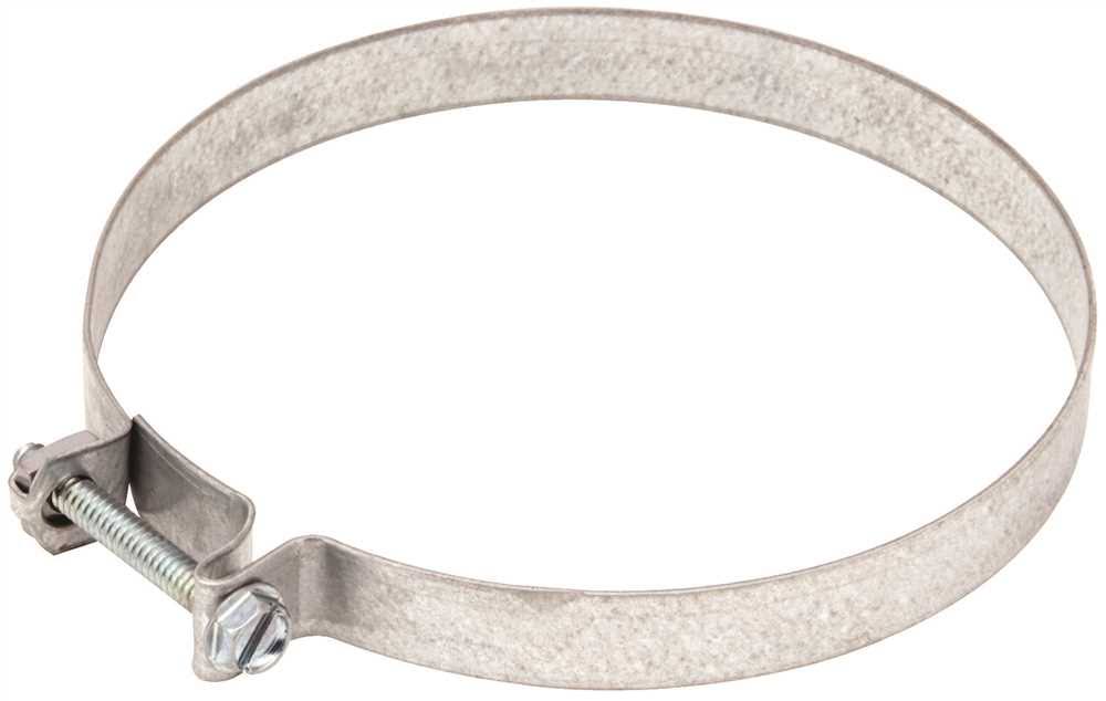 Breeze Galvanized Nut and Bolt Style Clamp - 4", Pack of 10