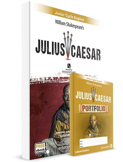 Educate.ie Julius Caesar Play Text & Portfolio Book